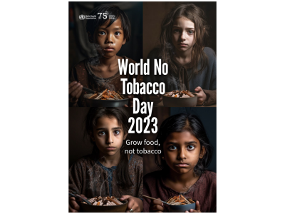 「World No Tobacco Day 2023: grow food, not tobacco」の冊子を発刊（WHO）